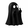 Cute Middle Finger Ghost Statue, Small Halloween Decor for Home,
