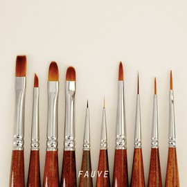 pov FOB gel nail brush 11-piece set / 포브 젤네일 브러쉬 11종 세트