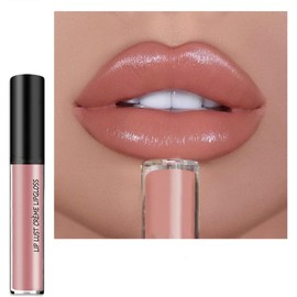 Kayswnag 12 Color Cream Texture Waterproof Lipstick, Lip Gloss Lip Lust Creme Lipgloss Liquid Lipstick,Waterproof Long Lasting Velvet Lip Gloss (02#)