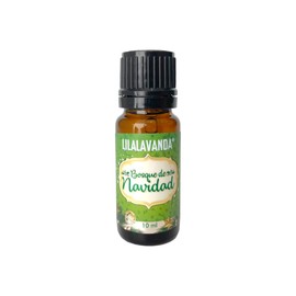 LilaLavanda - Aceite esencial navideño aroma Bosque de Navidad. Mezcla de aceites esenciales 100% puros para aromatizar tu navidad. Con abeto de Siberia, ciprés, nuez moscada y naranja - 10ml