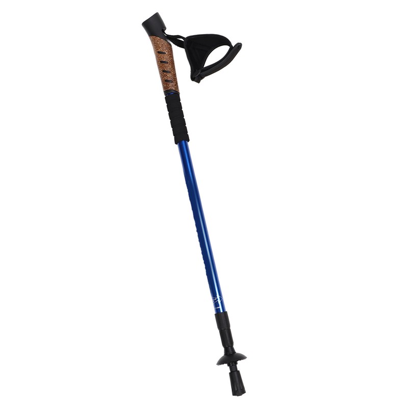 Outdoor Hiking Cane 3 Section Telescopic Walking Cane Adjustable Height