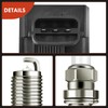 A-Premium Set of 6 Ignition Coil Pack and Iridium Spark