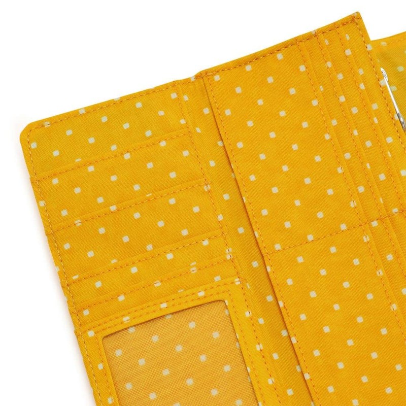 Kipling Wallets MONEY LAND Soft Dot Yellow