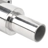 Aramox Stainless Steel Hull Outlet Exhaust Connector Straight Hull Exhaust