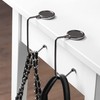 kwmobile 2x Bag Hooks for Luggage Floor Preventing - Bag