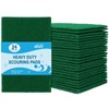 HOMEXCEL Heavy Duty Scouring Pad, 24 Pack Green Scrubbing Pads,