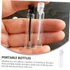 Mobestech 100pcs Bottles Refillable Vials for Essential Oils Beauty Products