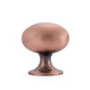 HARPOON Cabinet Hardware Knobs Round Furniture Mushroom Knob - 1.4