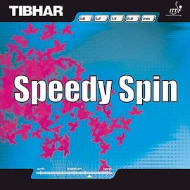TIBHAR Rubber Speedy Spin, options 2.1 mm, red