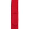 TigerTie - Slim designer tie in plain colour, 100% linen,