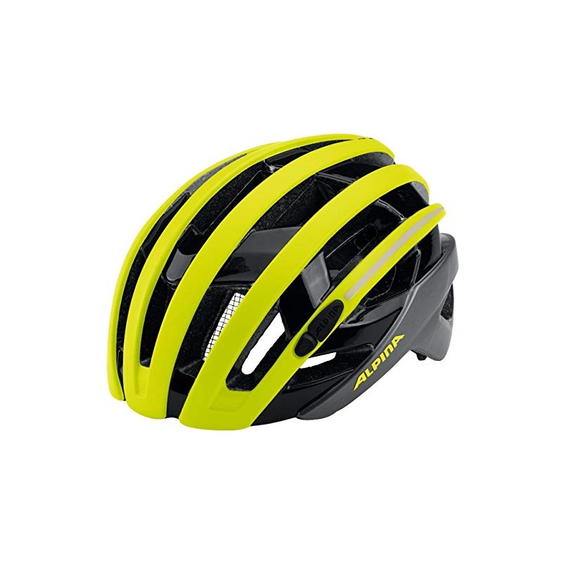 ALPINA Campiglio cycling helmet, Unisex, Campiglio, Be Visible (mit Flash)