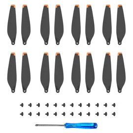 GVSS 16 Pieces Propellers for DJI Mini 3 Pro, Propeller Accessories for Drone, Interchangeable, Low Noise with Screwdriver and 24 Screws to Improve Your Flying Experience