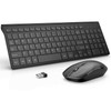 Rechargeable Wireless Keyboard and Mouse Combo- J JOYACCESS 2.4G Compact