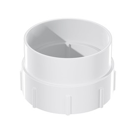 4" PVC Sewer Cleanout Adapter with Plug Pipe Fitting, PVC DWV Flush Sewer Cleanout Cap for Outdoor Garden,RV and More Drainage Piping System.