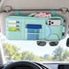 Car Sun Visor Organizer – Multi-Pocket Storage Holder for Bills,