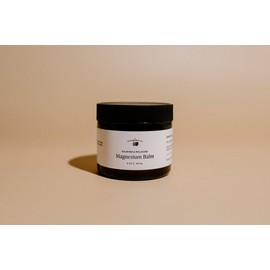 Magnesium Balm with Magnesium Chloride, Organic Jojoba Oil, Organic Shea Butter, Lavender Essential Oil, and Organic Beeswax (4 oz)