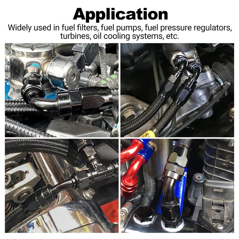 EVIL ENERGY 10AN 30 Degree One Piece Full Flow Hose