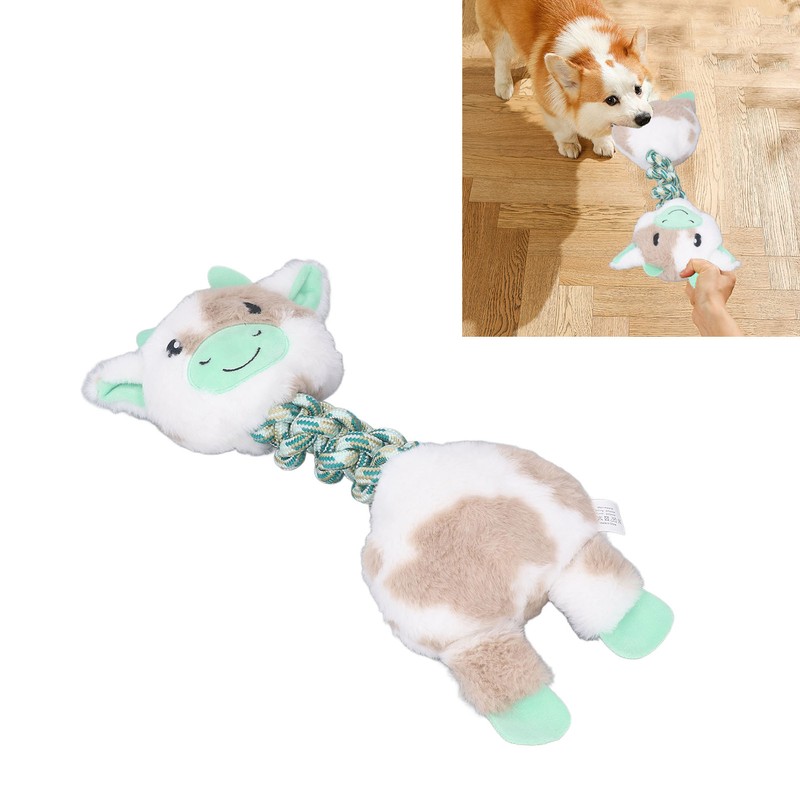 Pet Chewing Toy Bite Resistant Interactive Squeaky Pet Biting Toy