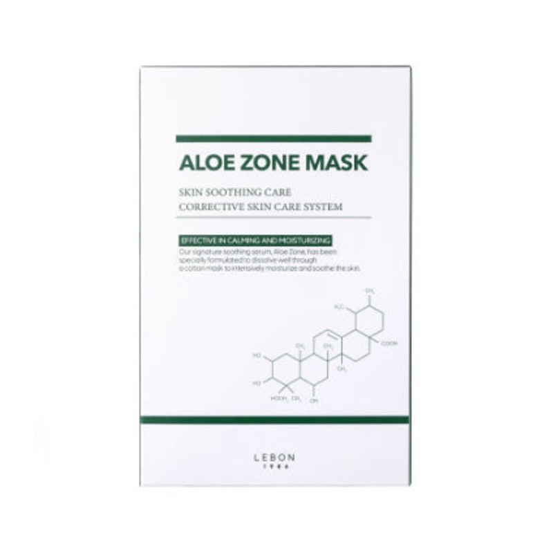 LEBON Rebon Tool Aloe Zone Sheet Mask Pack 1 box