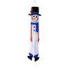 In the Breeze 5028 Lil' Snowman Buddy Windsock-Hanging Holiday Decoration,