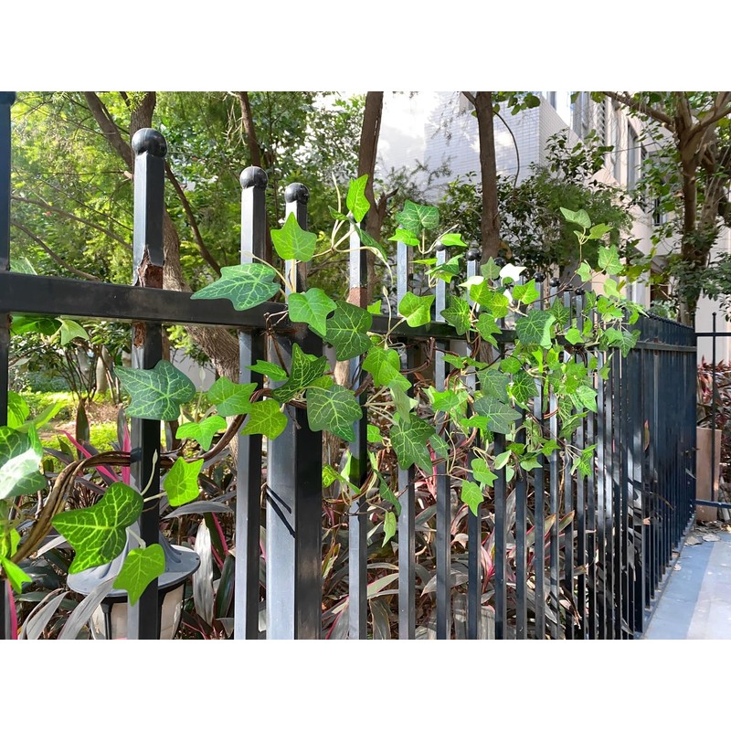 Artificial Rattan Tree Vines with Creeper Leaves Climbing Ivy Branches