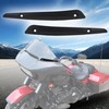 KAKABAS Front Road Glide Windshield Side Trim, Split Windscreen Side
