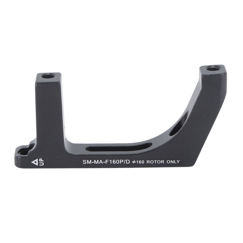 Bike Disc Brake Adapter Aluminium Alloy Black Mounting Bracket Converter