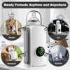 Fast Heating Portable Bottle Warmer,Travel-Easy,18W Fast Charging,6-Speed Temperature Control,Locked-in Nutrition,360