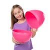 Fun Express 14" Fillable Pink Plastic Easter Eggs - 6