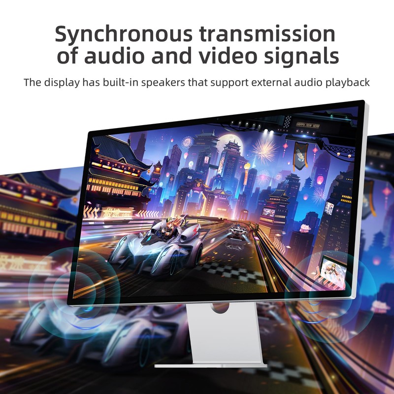 NEXHYPE DisplayPort to USB-C Cable 8K@60Hz, DP to Type-C Male