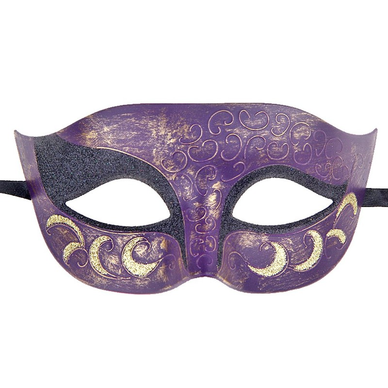ECOSCO Couple Masquerade Mask Women Men Mardi Gras Venetian Ball
