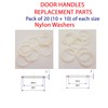 Nylon Washers for Door Handles With 19mm and 20.7mm Diameter