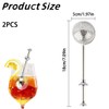 Thyonta 2 PCS Stainless Steel Long Handle Tea Balls, Stainless