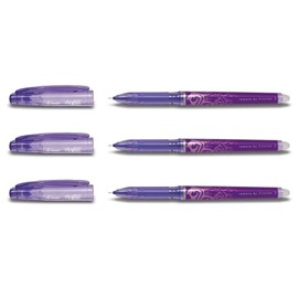 Pilot Frixion Point 3er Set Purple