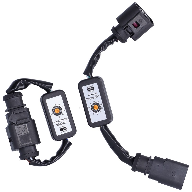 LED Tail Lights Dynamic Turn Signal Adapter Harness Blinker Module