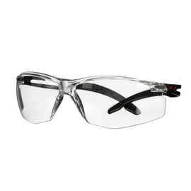 SecureFit 500 Series SF501SGAF-BLK, Black, Scotchgard Anti-Fog Coating, Clear AF-AS Lens