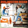 OSROENE Weedeater Hanger, 3 Pack Weed Eater Hanger for Wall,