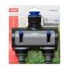 TATAY Premium 2 Way Hose Tap Universal Connector for 1/2",