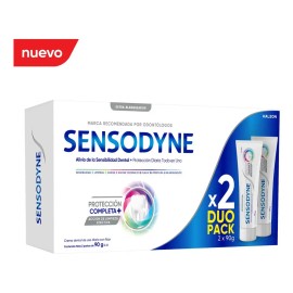 2 Pack Crema Dental Protección Completa+ 90g Sensodyne