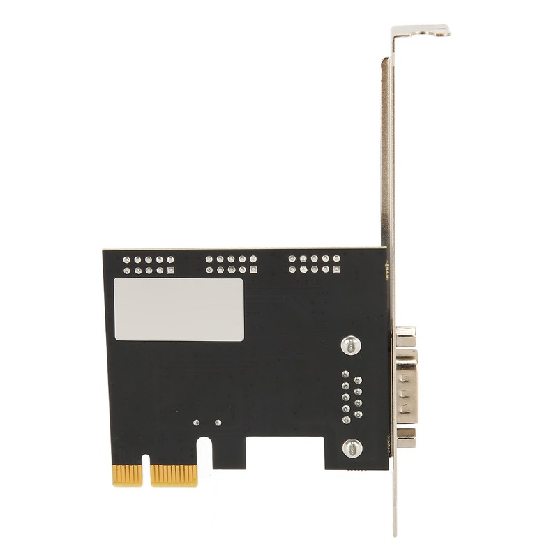 PCIe X1 RS232 Serial Adapter Card Single Port PCI Express
