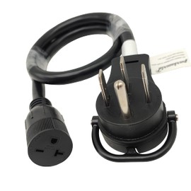 Parkworld 886207 RV 14-50 Plug Male to Kitchen 6-20 (6-15) Receptacle Female 14-50P to 6-20R Adapter Cord
