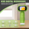 Auveach Microscope for Children 2.0 Inch IPS Screen 1000X, Digital