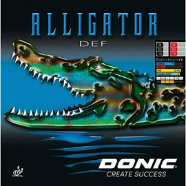 DONIC Alligator DEF Rubber 0.5 mm Black