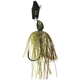 Z-Man Project Z Chatterbait Spinnerbaits, Green Pumpkin Craw, 3/8 oz