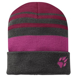 Jack Wolfskin Unisex Children's Stripy Knit Cap K Beanie Hat