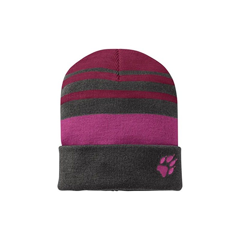 Jack Wolfskin Unisex Children's Stripy Knit Cap K Beanie Hat