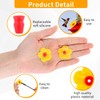 HJZHII 20pcs Hummingbird Feeders Replacement Flowers, Hummingbird Feeder Parts with