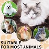 2pcs Round Plush Pet Mat Thin Style Pad for Cats,