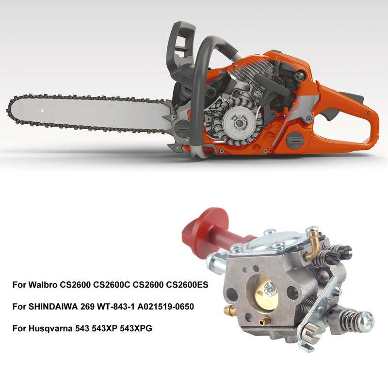 Chainsaw Carburetor Replacement Aluminum Electric Saw Carburetor Air Filter Attachment