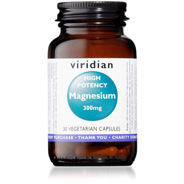 VIRIDIAN High Potency Magnesium, 30 CT